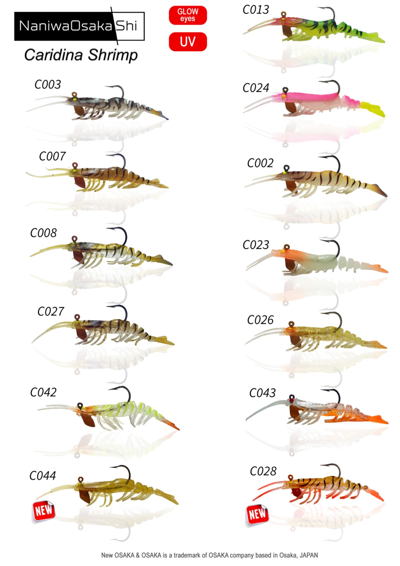 Osaka Caridina Shrimp 5 cm 3.5 gr Silikon Karides