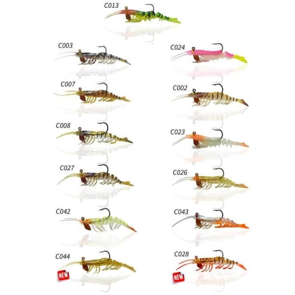 NaniwaOsakaShi Caridina Shrimp 7.62 cm 6.5 gr Silikon Karides Yem