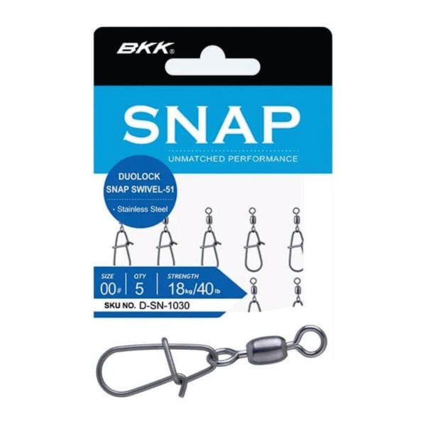 BKK Duolock Snap Swivel-51 Fırdöndü