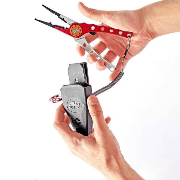 Fubelo Blix Lux Çok Amaçlı Kırmızı Balıkçı Pensesi