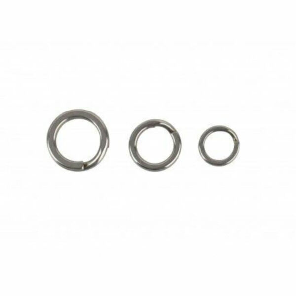 Savage Gear Split Ring SS+BLN 10+10