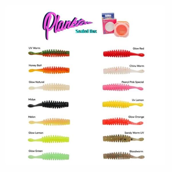 Hanfish Plankton 3 Cm Sızdırmaz Kutulu Lrf Silikon Yem