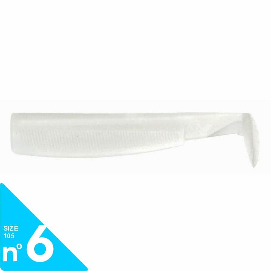 Fiiish Black Minnow BM200/6 BM3166 2 Adet Gövde - White