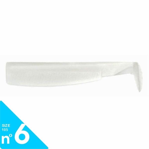 Fiiish Black Minnow BM200/6 BM3166 2 Adet Gövde - White