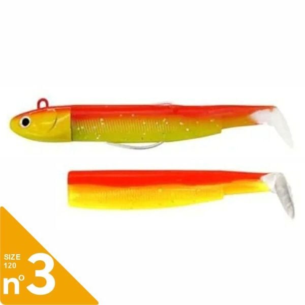 Fiiish Black Minnow BM120/3 BM3017 Combo Deep 37 Gr Silikon Yem - Mango Juice