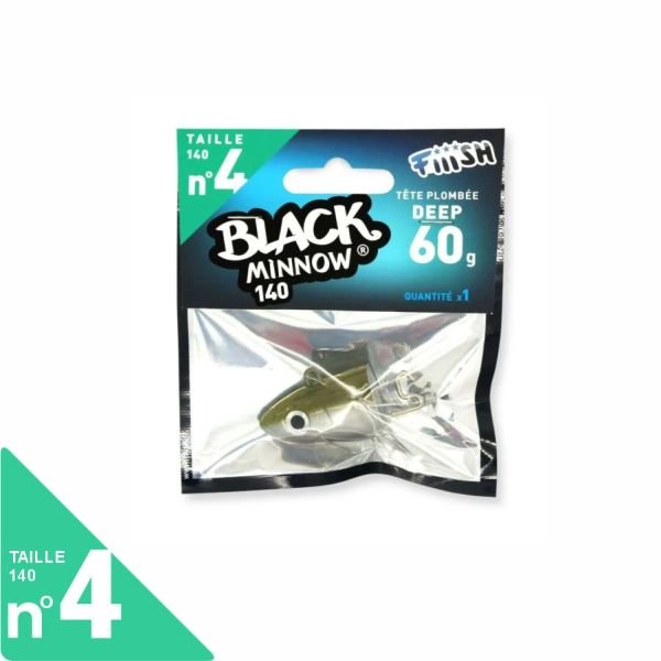 Fiiish BM140/4 BM347 Deep 60gr Kaki Jig Head
