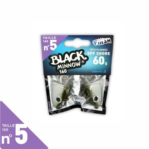 Fiiish BM160/5 BM015 Off Shore 60gr Kaki Jig Head