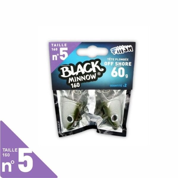 Fiiish BM160/5 BM015 Off Shore 60gr Kaki Jig Head