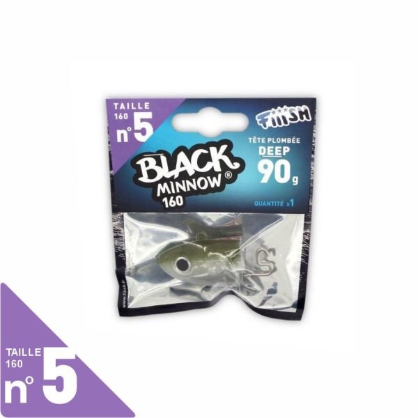 Fiiish BM160/5 BM206 Deep 90gr Kaki Jig Head