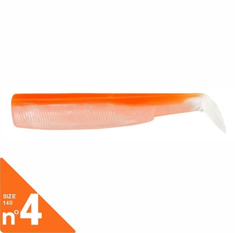 Fiiish Black Minnow BM140/4 BM1422 3 Adet Gövde - Orange Fluo