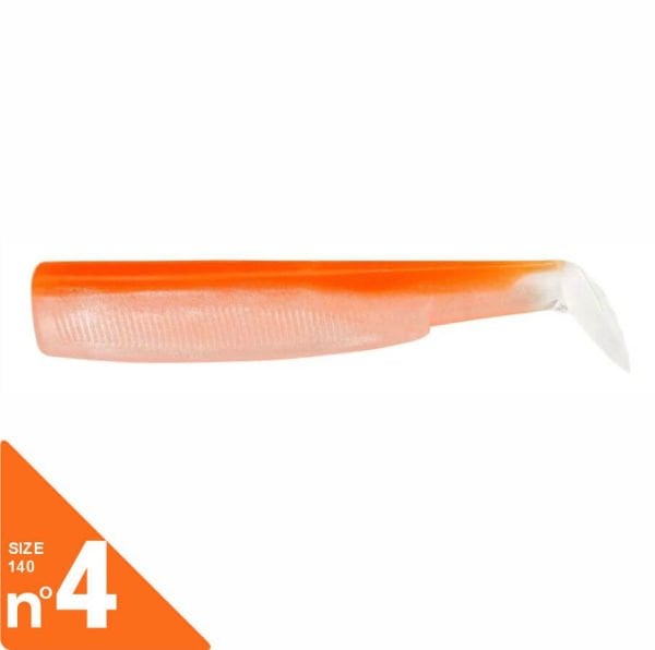 Fiiish Black Minnow BM140/4 BM1422 3 Adet Gövde - Orange Fluo