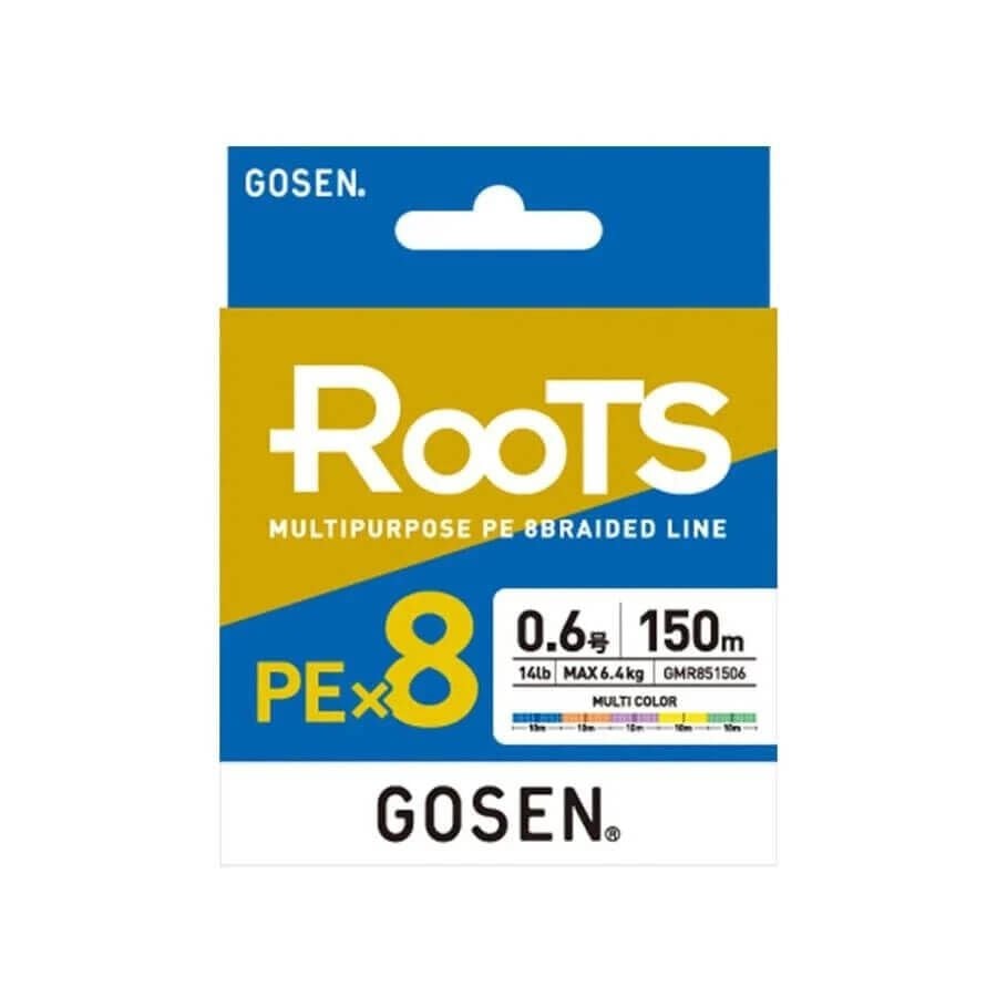 Gosen Roots 8x 150 Mt Multi Color İp Misina