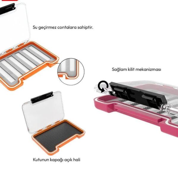 Mebao MB-HP138A Jighead ve İğne Kutusu