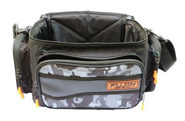 Fujin Black Camo Helper Bag - Balıkçı Çantası