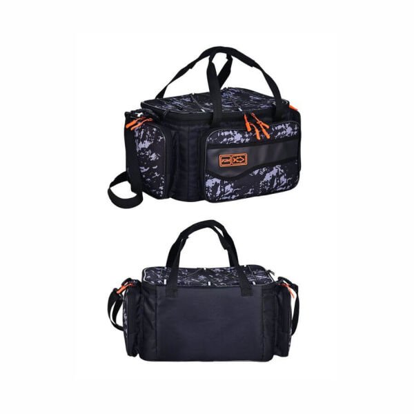 Fujin Black Camo Helper Bag - Balıkçı Çantası