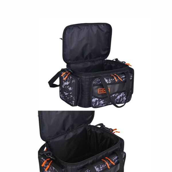 Fujin Black Camo Helper Bag - Balıkçı Çantası