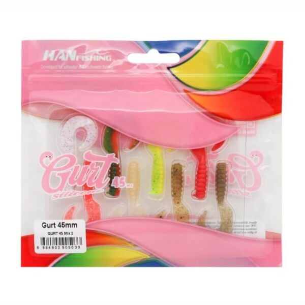 Hanfish Gurt 4.5 Cm Mix Silikon Yem