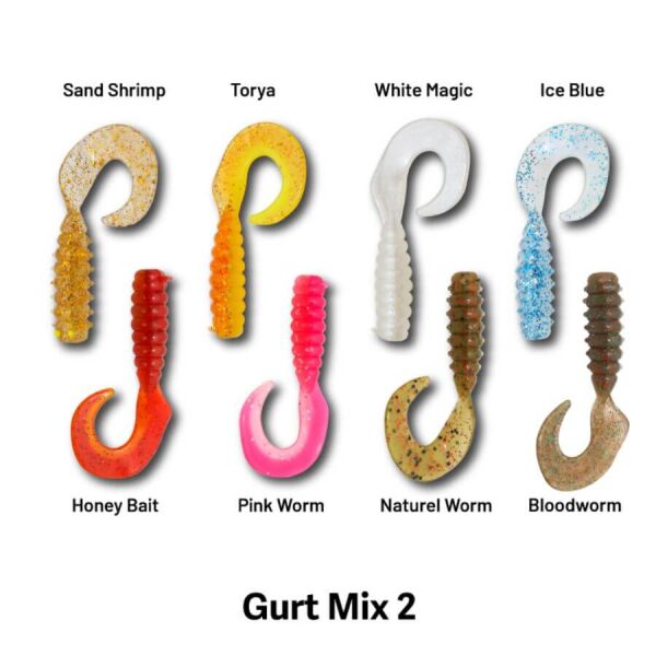 Hanfish Gurt 6 Cm Mix Silikon Yem