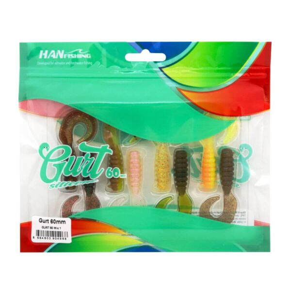 Hanfish Gurt 6 Cm Mix Silikon Yem Mix 1