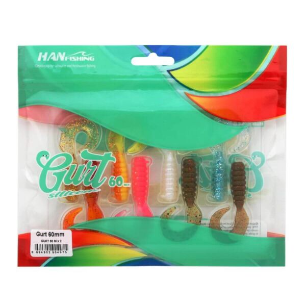 Hanfish Gurt 6 Cm Mix Silikon Yem Mix 2