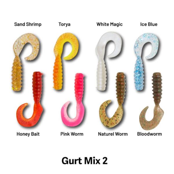 Hanfish Gurt 7 Cm Mix Silikon Yem