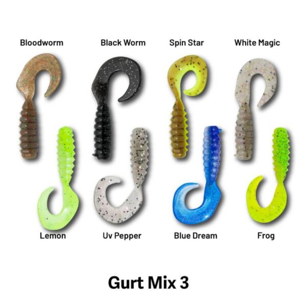 Hanfish Gurt 7 Cm Mix Silikon Yem