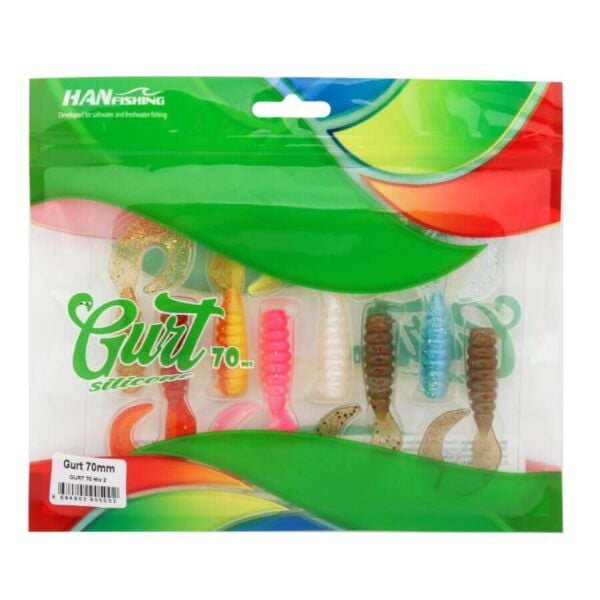 Hanfish Gurt 7 Cm Mix Silikon Yem Mix 2
