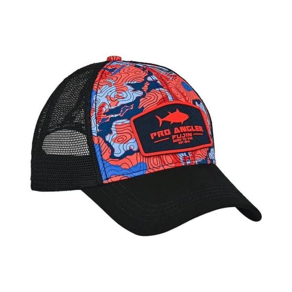 Fujin Pro Angler GEO Red Balıkçı Şapkası