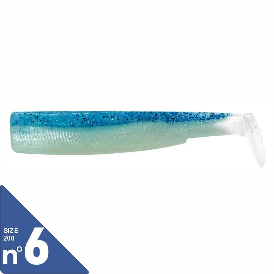 Fiiish Black Minnow BM200/6 BM1005 2 Adet Gövde - Gövde Blue Glow