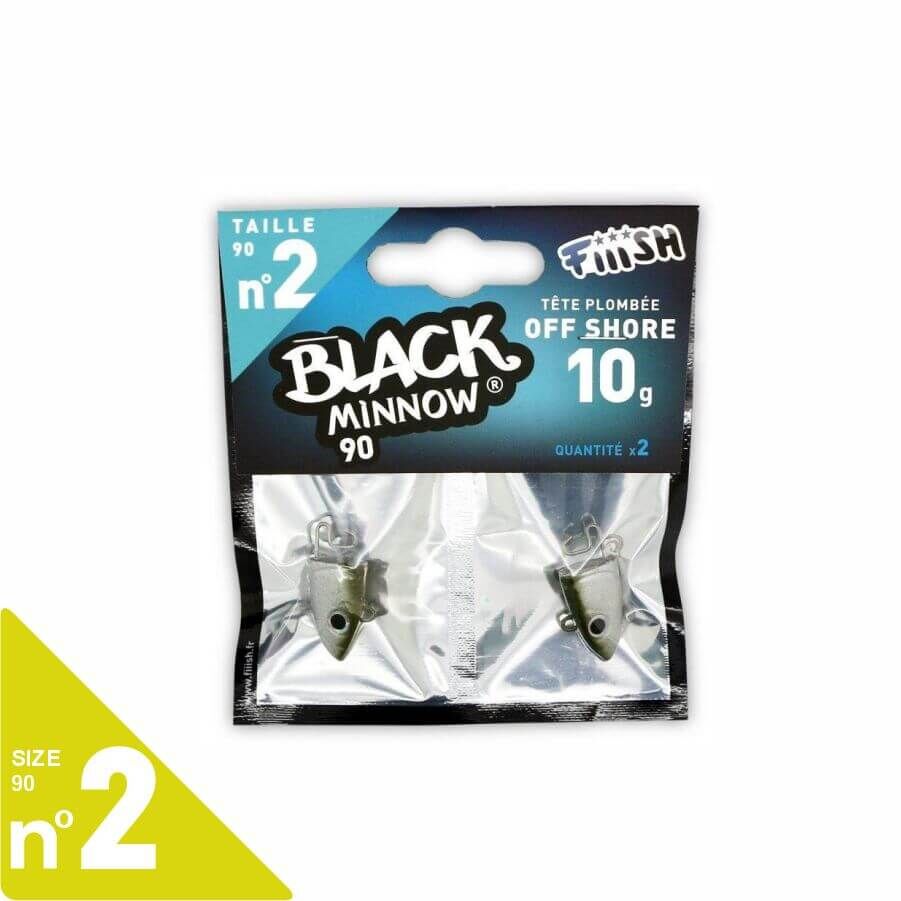 Fiiish BM90/2 BM009 Off Shore 10gr Kaki Jig Head