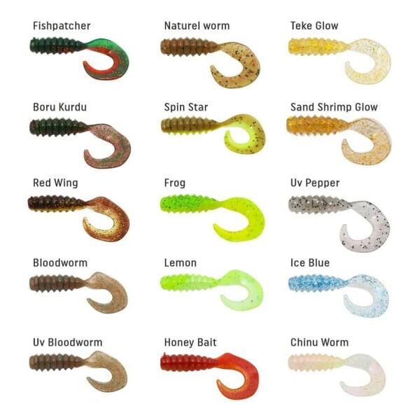 Hanfish Gurt 6 Cm Silikon Yem