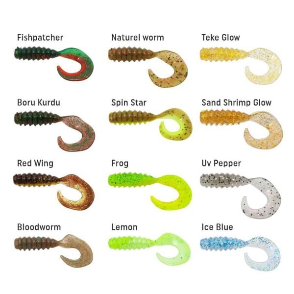 Hanfish Gurt 4,5 Cm Lrf Silikon Yem