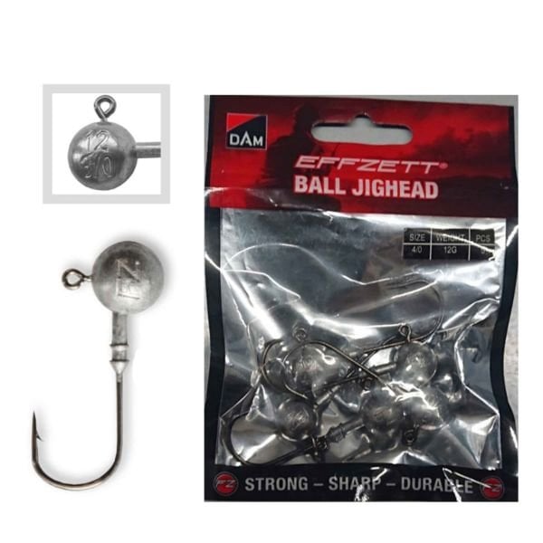 Dam Ball Jig Head 4/0 5 Adet