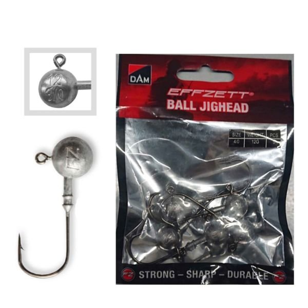 Dam Ball Jig Head 4/0 5 Adet