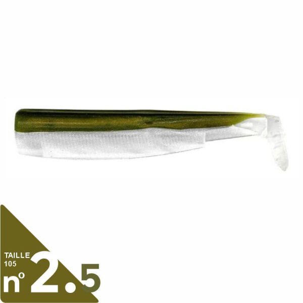 Fiiish Black Minnow BM105/2.5 BM3051 3 Adet Gövde - Khaki