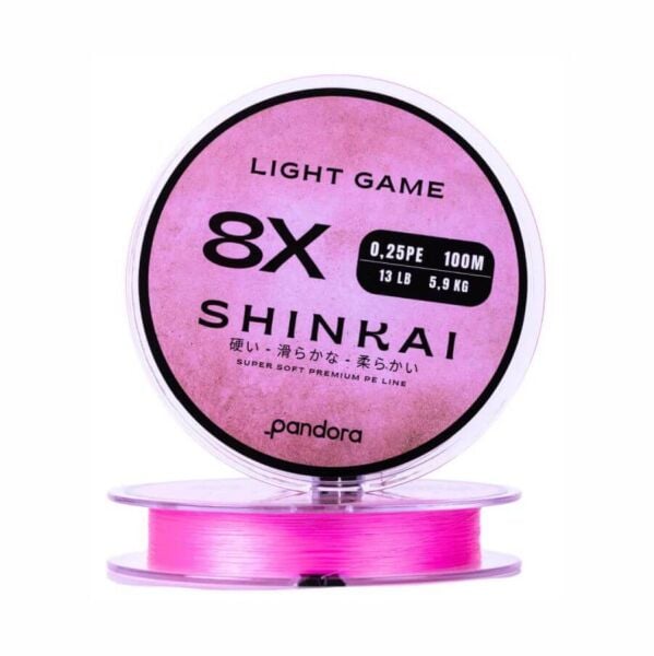 Pandora Shinkai Light Game 8x 100 Mt Pink ip Misina