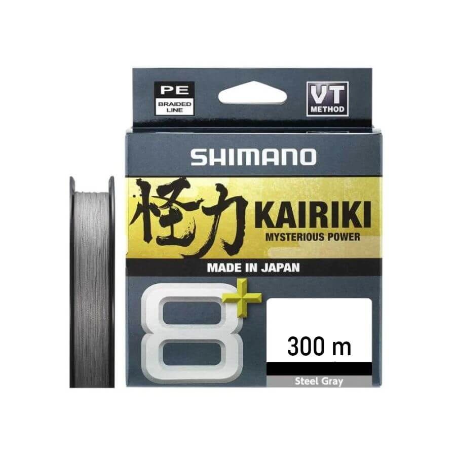 Shimano Kairiki + 8x 300 Mt Grey İp Misina
