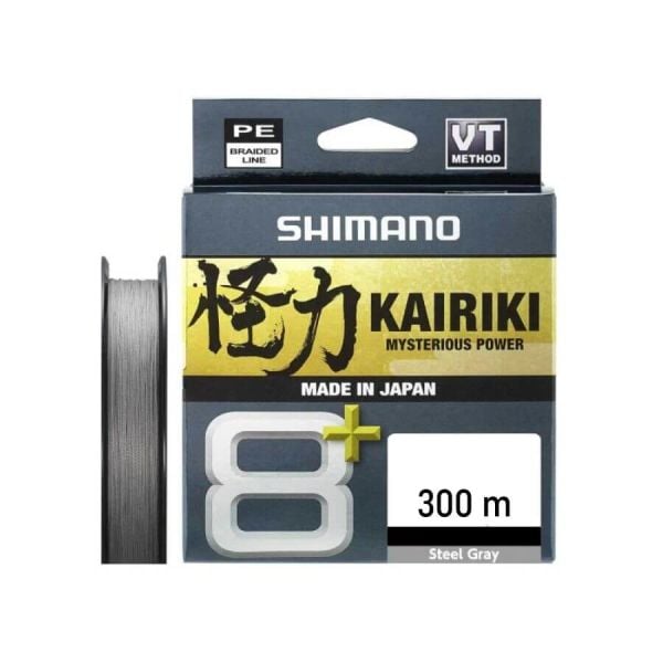 Shimano Kairiki + 8x 300 Mt Grey İp Misina