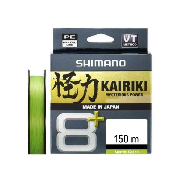 Shimano Kairiki + 8x 150 Mt Mantis Green İp Misina