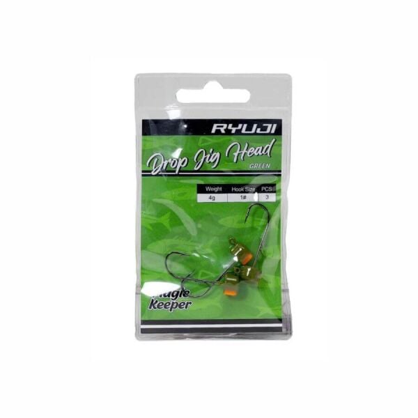 Ryuji Drop Jighead Green