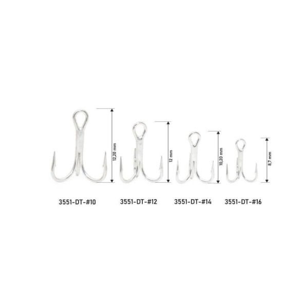 Hanfish Sharp Hook Üçlü İğne