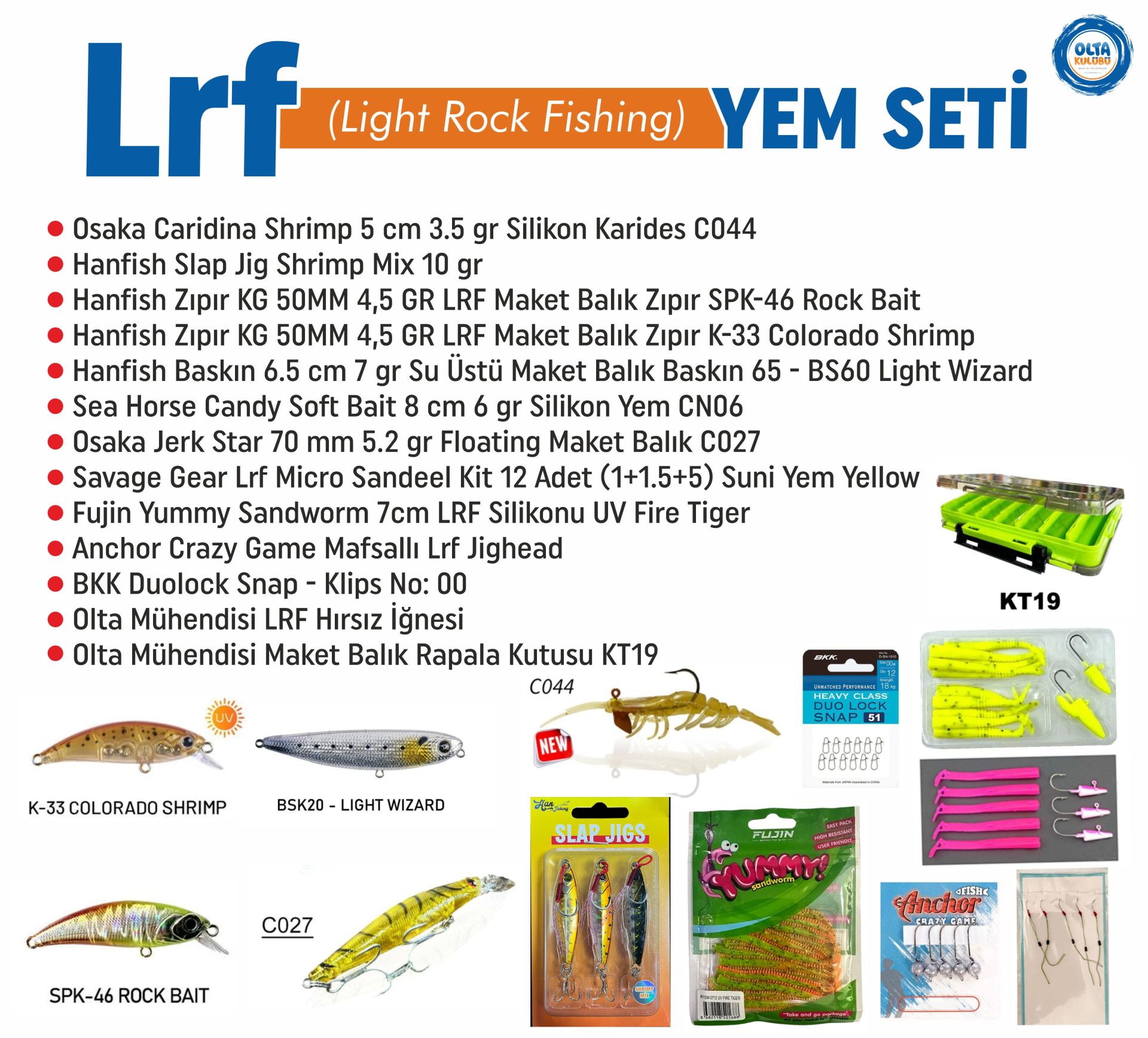 Tüm İhtiyacını Karşılayacak Lrf Yem Seti