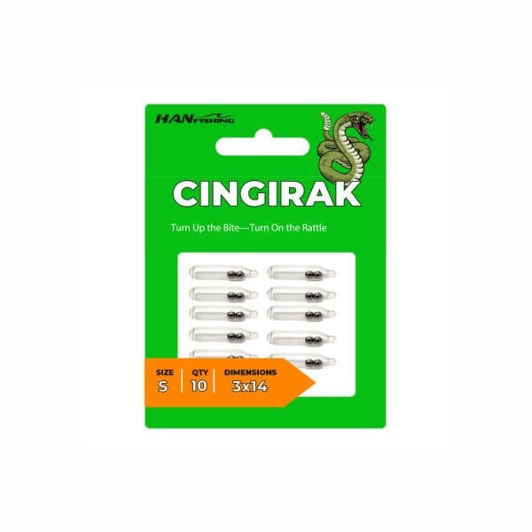 Hanfish Çıngırak Silikon Ses Tüpü