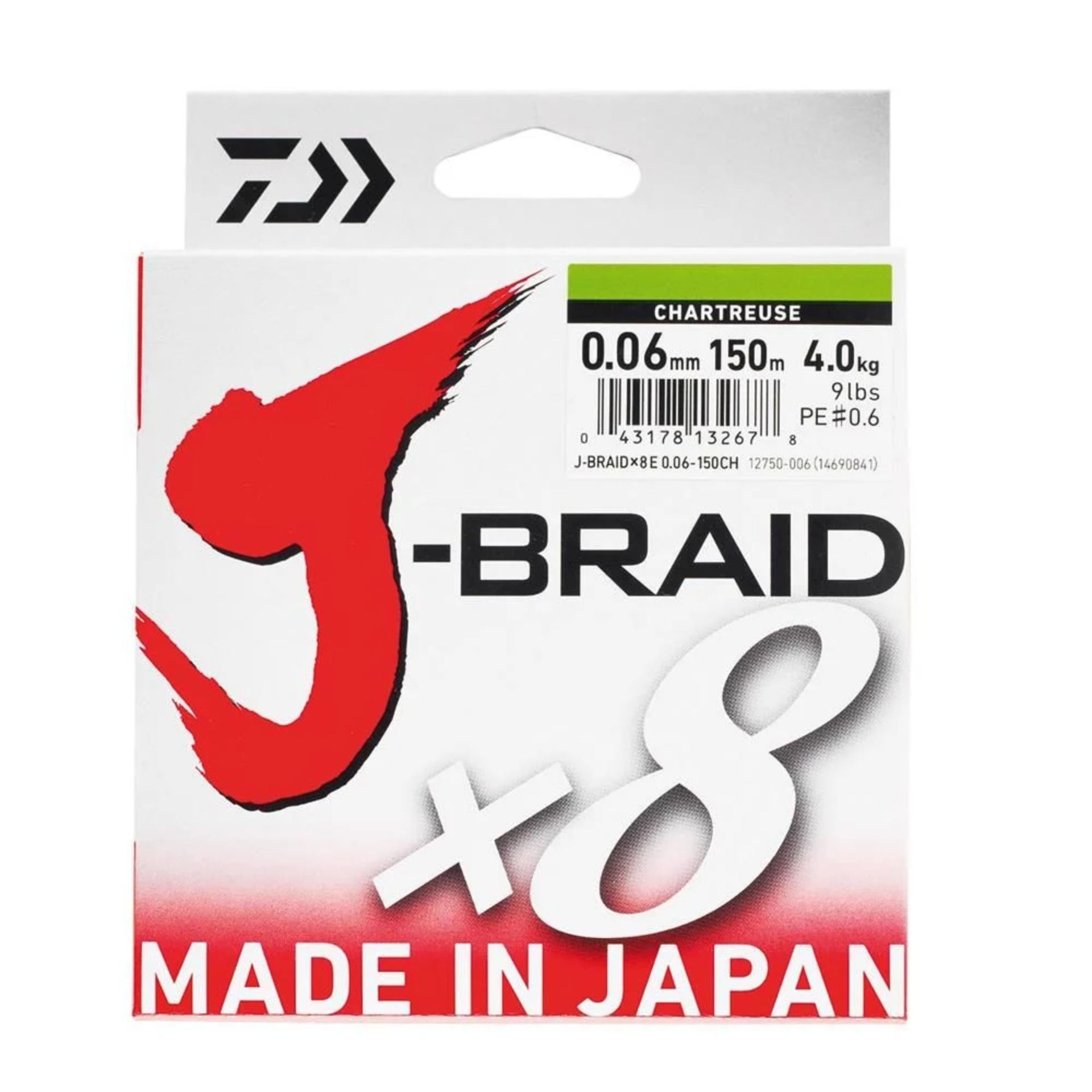 Daiwa J-Braid 8B Multicolor 150m İp Misina