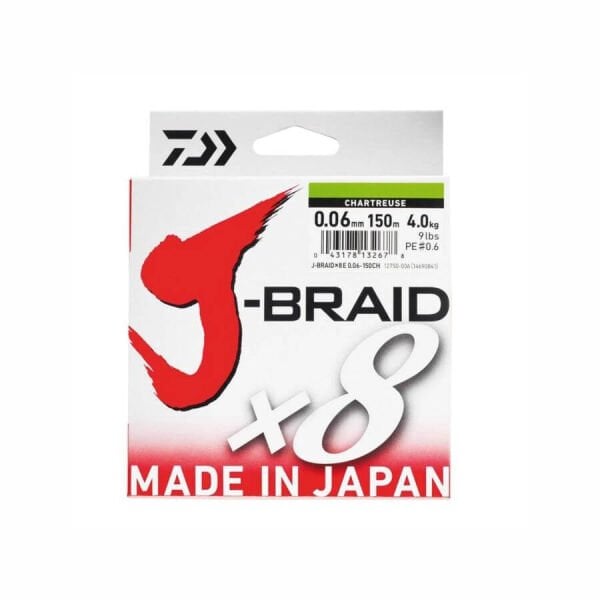 Daiwa JBraid 8B Multicolor 150m İp Misina