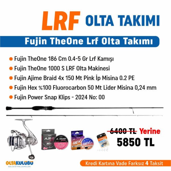 Fujin TheOne Hazır LRF Olta Takımı