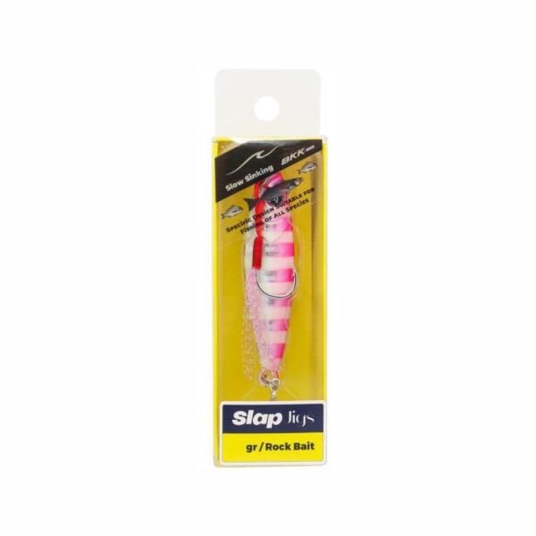 Hanfish Slap Special Pink Zebra Glow Jig Yem