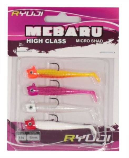 Ryuji Mebaru Micro Shad 6.5 cm 3.8 gr Shad Sky Mıx