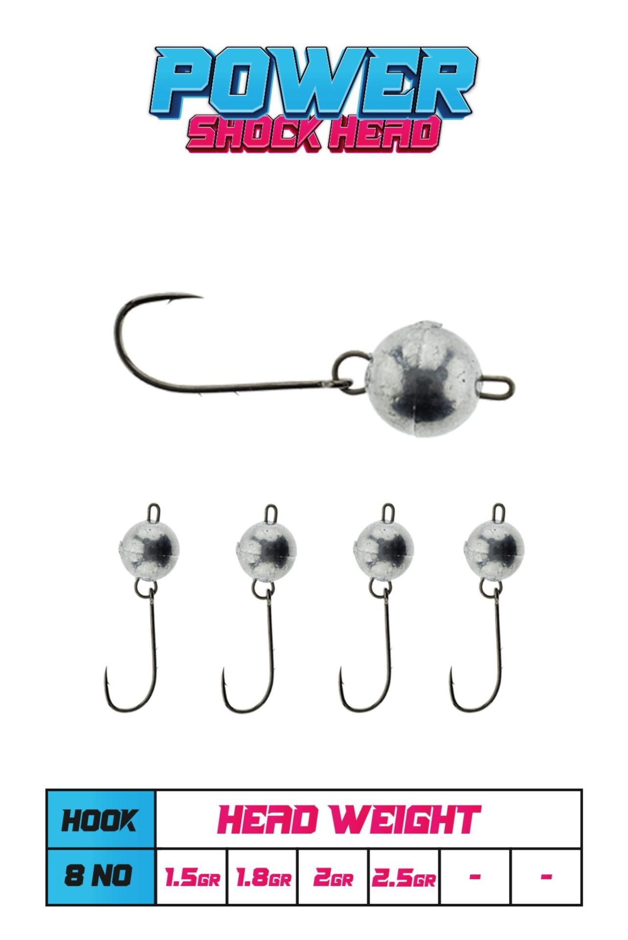 Fujin Power Shockhead #8 Hareketli / Mafsallı Jighead